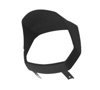 Cubierta protectora de aluminio para faro delantero de motocicleta, compatible con VESPA Sprint150 2019-2024, accesorios Cubierta de protectora de la Faros(Matte Black)