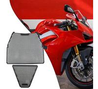 Cubierta protectora de aluminio para parrilla de radiador para Ducati Panigale S 2018-2020, protector de malla de protección para sistema de refrigeración de motocicleta resistente, protector de