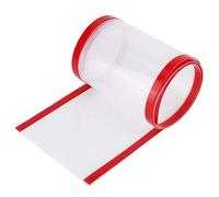 Cubierta Protectora de Bisagra de Puerta de Seguridad para Nios, Protector de Seguridad para Pellizcos de Dedos, Protector de Puerta para Bebs, (Transparente delante