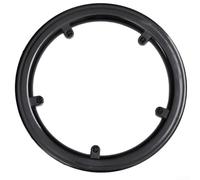 Cubierta protectora de cadena para bielas de bicicleta 48T con 45 agujeros, protector de cadena de plástico para evitar que la pierna del pantalón se enganche en diferentes tipos de bicicleta (46-48T)