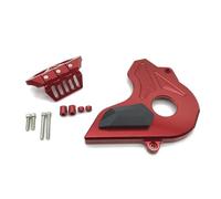 Cubierta Protectora De Cadena Piñón Delantero Motocicleta Para CB650F CBR650F 2014-2020 CB650R CBR650R(Red)
