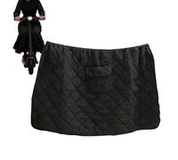 Cubierta Protectora De Delantal para Piernas De Scooter | Delantal Impermeable Acolchado - Cubierta De Pierna para Moto De Invierno con Forro De Felpa Y Antiviento,para Protección De Rodillas Mujeres