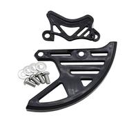 Cubierta Protectora de Disco de Freno Protector de Pinza de Disco de Freno Trasero Compatible con Honda CR125R CR250R CRF250X CRF450X CRF250RX CRF450RX CRF250R CRF450R CRF450L(Black Set)