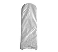 Cubierta protectora de escalera plegable, Cubierta para proteger la escalera impermeable Anti-UV A prueba de polvo Tejido de poliéster con cordón para escalera plegable, Escaleras de mano(Silver,50x12