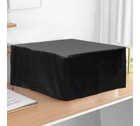 Cubierta protectora de impresora 3D, cubierta de impresora | Grabado de la máquina de coser | Cubierta de impresoras de casos negros de polvo protector para espacio de trabajo, sala de estudi