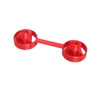 Cubierta protectora de joystick Compatible con Radiomaster TX15 PETG Stick Protector mando a distancia soporte de protección de varilla para RC Drone(Red PETG)