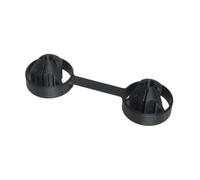 Cubierta protectora de joystick Compatible con Radiomaster TX15 PETG Stick Protector mando a distancia soporte de protección de varilla para RC Drone(Black PETG-CF)