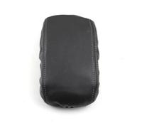Cubierta protectora de la caja del reposabrazos Cubierta Protectora Caja Reposabrazos Tapa Consola Central Cuero Coche Para Corolla 12th E210 2019 2020 2021(Black-gray line)