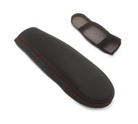 Cubierta protectora de la caja del reposabrazos Funda Para Reposabrazos De Coche, Almohadilla De Cuero Para Consola Central Para Polo 9N 9N3 2002-2009(Style4)