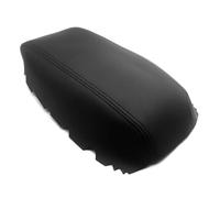 Cubierta protectora de la caja del reposabrazos Pegatina Decorativa Para La Caja Del Reposabrazos Del Control Central Del Coche Funda De Cuero Para Accord De 6.ª Generación 1997-2002(Negro)
