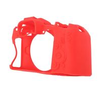 Cubierta Protectora de la Cámara, Caja de Cámara con Capucha Cómoda y Fácil Silicona de Color Brillante Anti Scratch RP (Rojo)