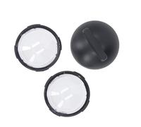 Cubierta Protectora de Lente para Cámara de Acción X4, Protector de Lente de Alta Transmitancia Impermeable de Plástico Giratorio Antiarañazos, para Cámara panorámica. Alto