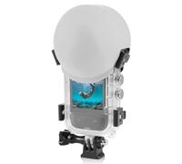 Cubierta Protectora de Lente para Insta360 X3, Tapa Protectora de Silicona Impermeable a Prueba de Polvo para Cámara de Acción, Cubierta Protectora de Silicona Ligera para Lente