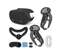 Cubierta Protectora de Lentes, Cubierta Protectora Anticaídas para Realidad Virtual, Cubierta de Manija de Controlador para Meta Quest 3S, Juego de 7