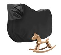 Cubierta protectora de madera de caballo: tela impermeable portátil, protector de caballo de jardín personalizado | Hebillas de viento en servicio pesado, escudo completamente en temporada para los