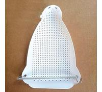 Cubierta protectora de malla para tabla de planchar para tejidos delicados, lana, algodón, seda, PTFE, aluminio, diseño de flujo de vapor, 230 x 155 mm, ropa blanca para el hogar