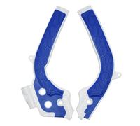 Cubierta protectora de marco Compatible con FC FE TC TE TX SX SXF EXC EXC-F XCW 125 150 250 300 350 450(Blue White)