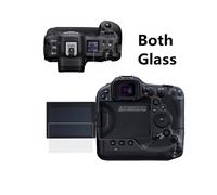 Cubierta protectora de pantalla LCD principal de vidrio templado autoadhesiva + información superior para hombro