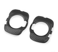Cubierta protectora de pedal de segunda generación para Speedplay diseñada para tacos aerodinámicos de construcción de nailon, accesorios de ciclismo, juego de 2 tacos (negro)