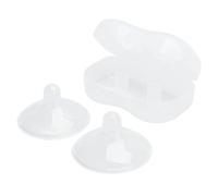 Cubierta Protectora de Pezones, 2 Juegos de Protector de Pezones Transparente con Caja de Almacenamiento para la Madre para la Puerpera para el Hogar para el Hospital