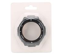 Cubierta protectora de plástico - Case robusto para T - Rex Smartwatch + pantalla completa - Protección + funcionalidad clave precisa para actividades al aire libre (Personajes blancos de Black Shell)