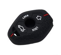 Cubierta protectora de silicona para llave de coche para BMW 3er E46 5er E39 X3 E83 7 Series y Z4 E85 diseñado para polvo, resistencia al agua y fácil operación clave