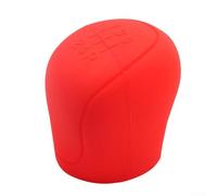 Cubierta protectora de silicona para palanca de cambios con antideslizante para palanca de cambios manual de 5 velocidades para evitar arañazos y desgaste (rojo)