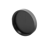 Cubierta Protectora de Tapa Antipolvo para Lente de Telescopio Totalmente MetáLica M48X0.75Mm para AstrofotografíA Negra