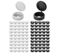 Cubierta Protectora De Tornillo De 100 Piezas, Cubierta Decorativa De Tornillo, Accesorios De Tornillo, Cubierta De Plástico Para Tornillos.