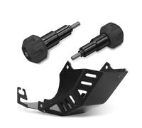 Cubierta protectora del chasis del motor con placa Para Surron Light Bee XS L1E Deslizadores De Marco Protector Contra Choques Protector De Chasis De Motor(Kit Black)