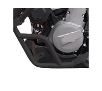 Cubierta protectora del chasis Fit For Cfmoto 700MT Motorcycle Modification Accessories Highway Engine Guard Crash Bar Frame Fairing Protección del chasis del motor(Black lower bumper)