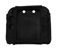 Cubierta Protectora del Controlador de Silicona, Cubierta Protectora Antiarañazos Fácil de Desmontar para 2DS para Protección del Dispositivo (Black)