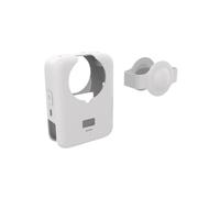 Cubierta Protectora del Cuerpo de la Caja de Silicona para dji OSMO 360 Caso de protección de la Lente, Manga Protectora Completa contra arañazos Accesorios para cámaras (Blanco)