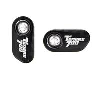 Cubierta protectora del sensor ABS Para Tenere700 T7 2019-2024 2023 2022 Protector De Sensor ABS Para Rueda Delantera Y Trasera Motocicleta(2 Black)