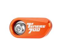 Cubierta Protectora del Sensor para Tenere 700 T7 2019-2024 2023 2022 Protector De Sensor ABS para Rueda Delantera Y Trasera Motocicleta(W-2)