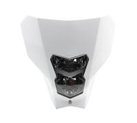 Cubierta Protectora Faro Para CRF450L Para XR Para CRF450XR Cubierta Motocicleta Máscara Cara Fantasma Halógeno Faro Protector Parrilla