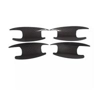 Cubierta Protectora Manija Puerta Exterior Coche ABS Carbono Para Benz Clase E W213 Clase C W205 GLC X253 2016-2019(Carbon fiebr)