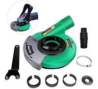 Cubierta protectora para amoladoras angulares de 115 mm/125 mm para trabajos de molienda con extracción