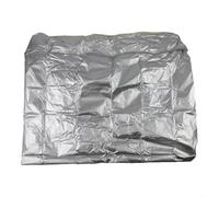 Cubierta protectora para arenero de jardín hecha de material 190T, diseñada para protección de areneros al aire libre y almacenamiento simple cuando no está en uso (120 x 120 x 20 cm)