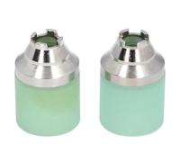 Cubierta protectora para boquilla de antorcha de corte por plasma, paquete de 2, tapa protectora contactable de mano compatible con boquillas de electrodos P80 para máquinas de