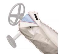 Cubierta protectora para carrete solar, material premium impermeable y duradero, diseñado para piscinas elevadas y enterradas, se puede cort