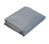 Cubierta protectora para cortacésped robot con tela Oxford 420D con cualidades a prueba de polvo, impermeable y protector solar (94 x 63,5 x 46 cm, gris)