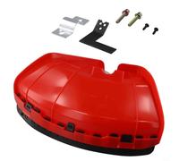 Cubierta protectora para desbrozadora con conector de metal adecuada para varios modelos basados en ejes de 28 mm