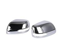Cubierta Protectora Para Espejo Retrovisor Lateral Embellecedor Exterior De Puerta Para Toyota Para Land Cruiser LC200 Para Prado FJ150 2010-2021 Carcasa De Espejo Exterior(Plata)