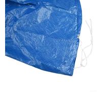 Cubierta protectora para exteriores con opciones de diámetro de 305 cm o 366 cm, hecha de tela de fibra de agua, protege de la lluvia, el polvo, las hojas y la suciedad (305 cm)