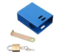 Cubierta protectora para grifo al aire libre con cerradura de llave, tapa de seguridad de metal duradero para jardines, conexiones de manguera de cocina, diseño resistente a la intemperie listo para