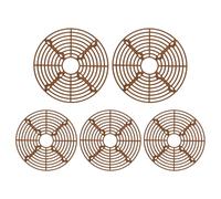 Cubierta Protectora Para Macetas Juego de 5 Rejillas s de Relleno | Rejilla Para Cobertura De Plantas En Maceta para Ardillas, Animales, Musgo, Interior y Exterior