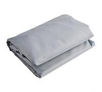 Cubierta protectora para máquina cortadora de madera para jardín al aire libre, tela Oxford 420D, resistente a la intemperie, escudo para rompemadera, negro y gris, fácil de limpiar e instalar, 85 x