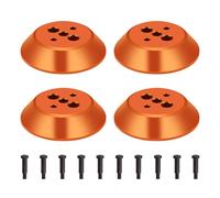 Cubierta protectora para motor de dron DJI Avata 2, tapa de motor de aleación de aluminio, accesorios de protección contra el polvo (naranja)