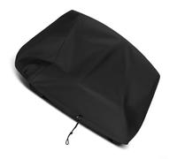Cubierta protectora para parrilla de barbacoa al aire libre, color negro, tela Oxford 600D, cubierta impermeable contra el polvo para almacenamiento de parrilla de gas de mesa